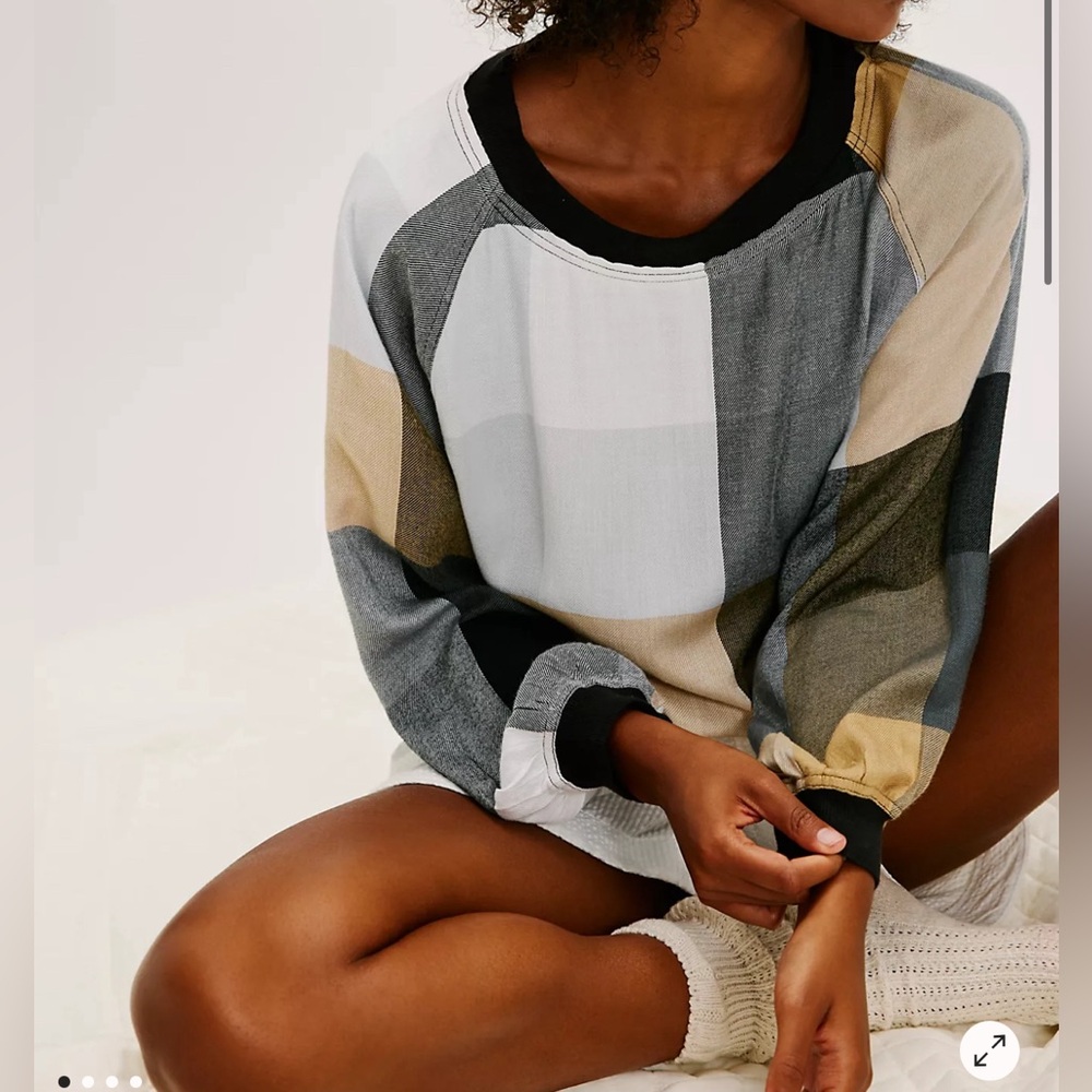 Free People Sugar Cookie Flannel